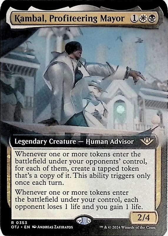 Kambal, Profiteering Mayor