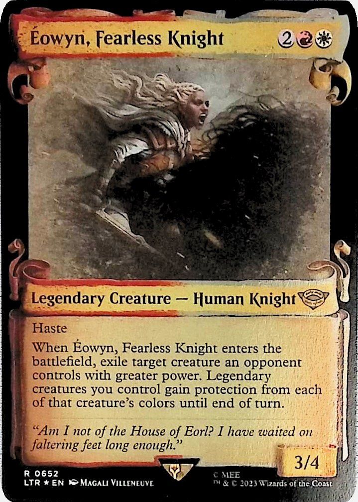 Eowyn, Fearless Knight (Showcase Scrolls) Universes Beyond: