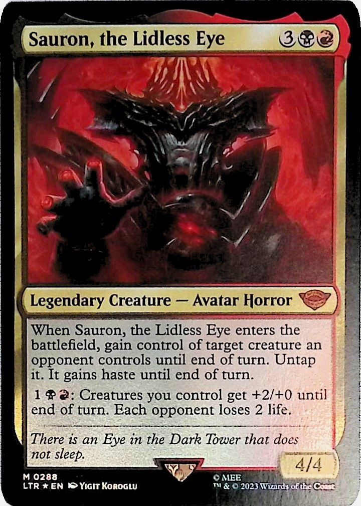 Sauron, the Lidless Eye Universes Beyond: