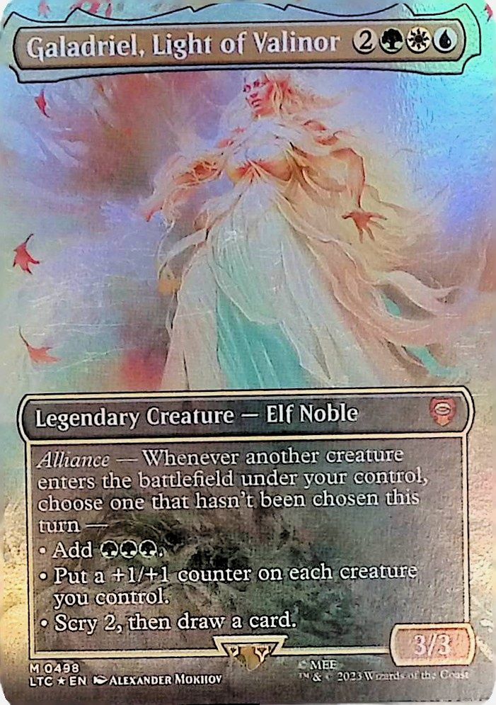 Galadriel, Light of Valinor (Borderless) Commander: