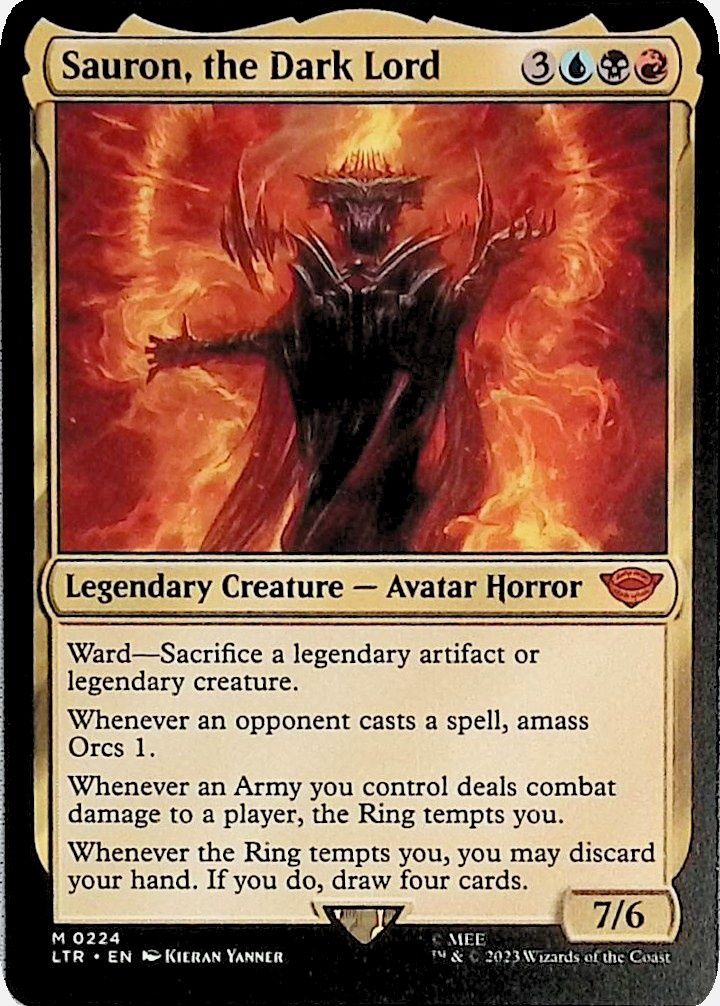Sauron, the Dark Lord Universes Beyond: