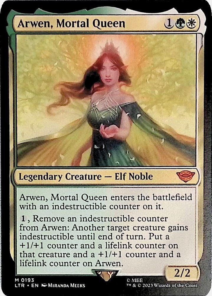 Arwen, Mortal Queen Universes Beyond: (NM, Normal)