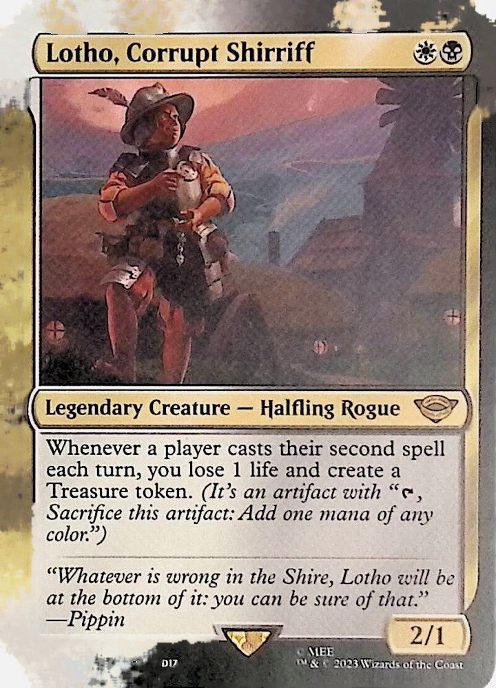 Lotho, Corrupt Shirriff Universes Beyond: