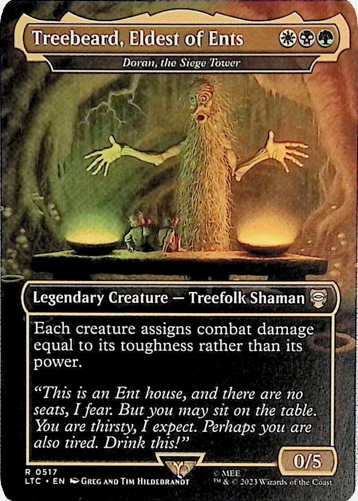 Treebeard, Eldest of Ents - Doran, the Siege Tower (Borderless)Commander: