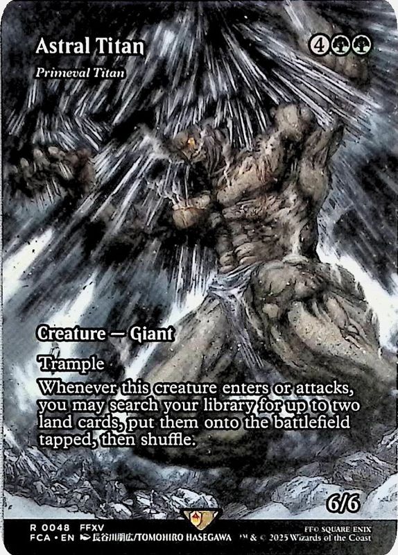 Astral Titan - Primeval Titan (Showcase)