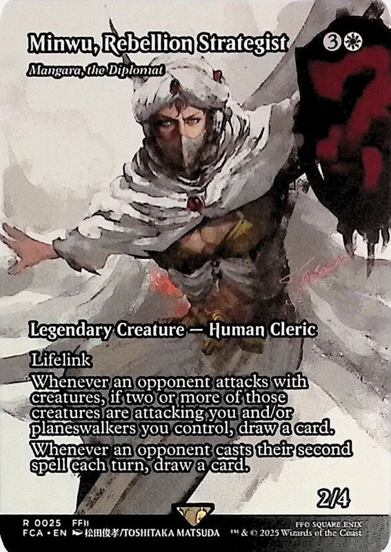 Minwu, Rebellion Strategist - Mangara, the Diplomat (Showcase)