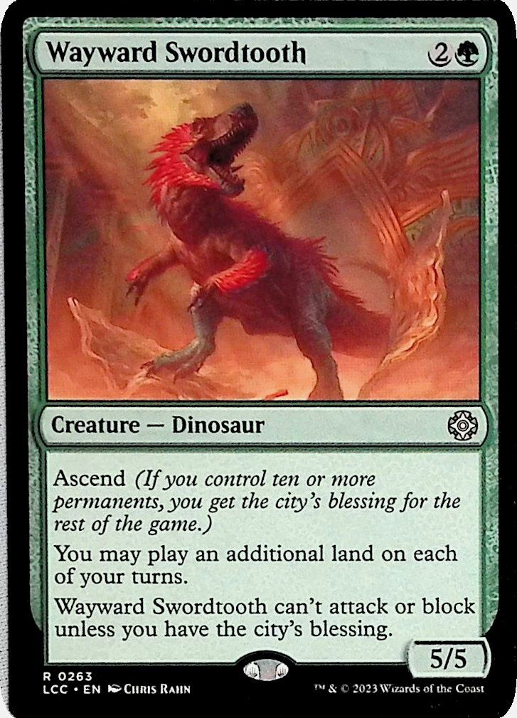 Wayward Swordtooth