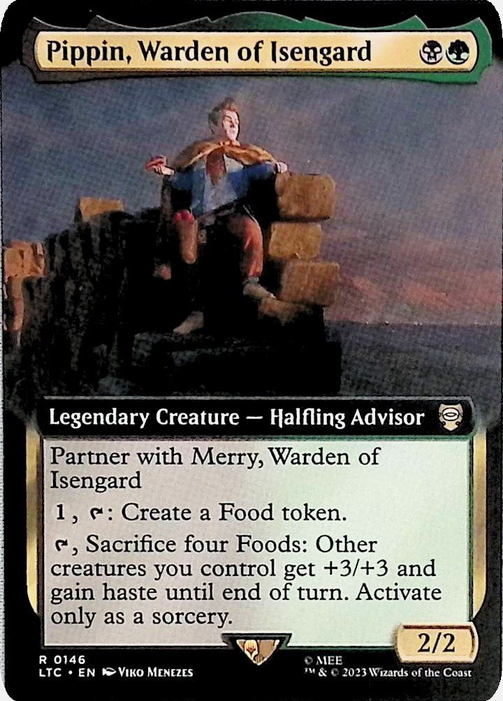 Pippin, Warden of Isengard (Extended Art)Commander: