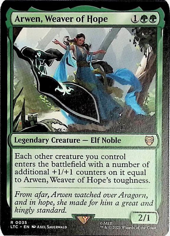 Arwen, Weaver of Hope Commander: