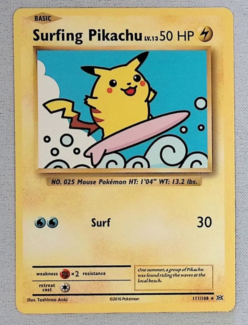 Surfing Pikachu