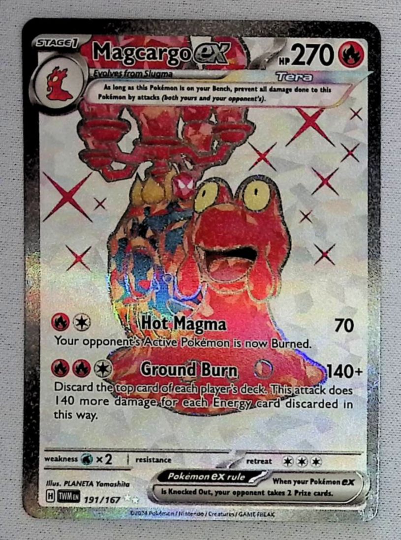 Magcargo ex - 191/167