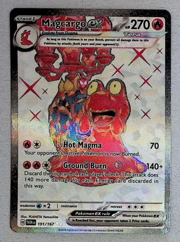 Magcargo ex - 191/167