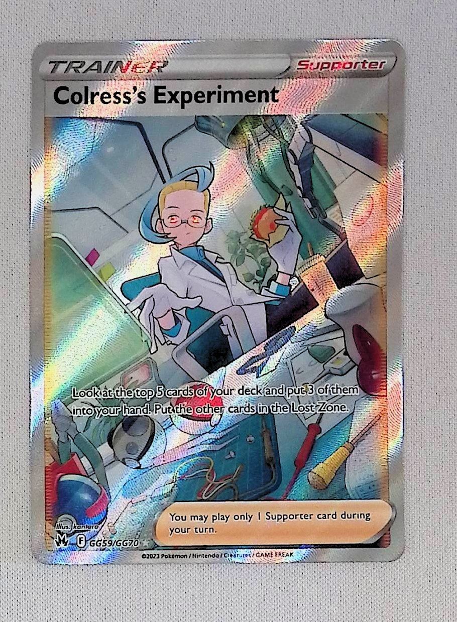 colress&#39;s experiment  gg59/gg70