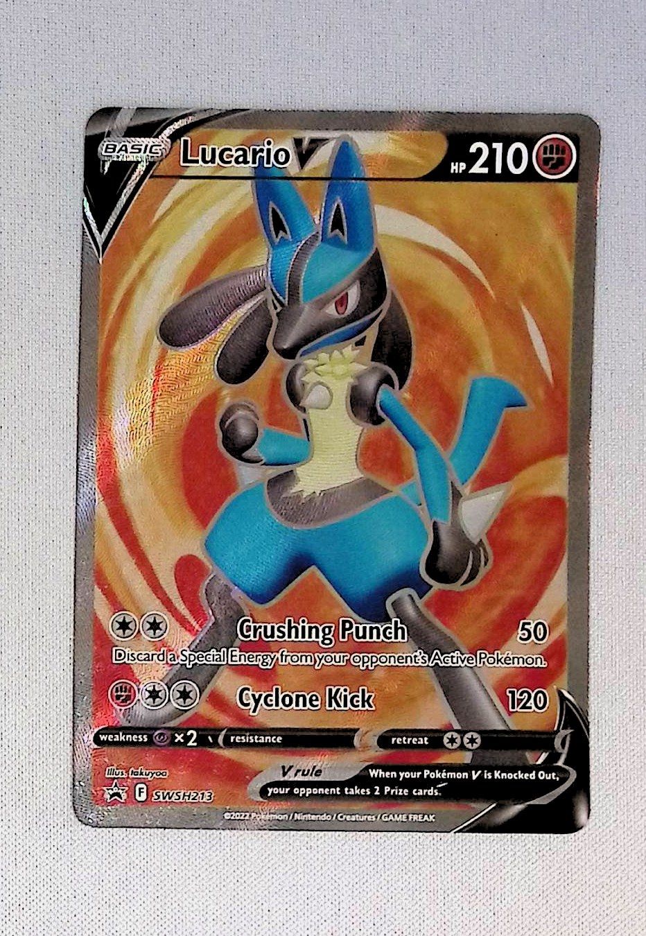 lucario v - swsh213
