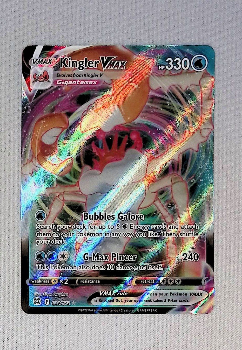 kingler vmax  029/172