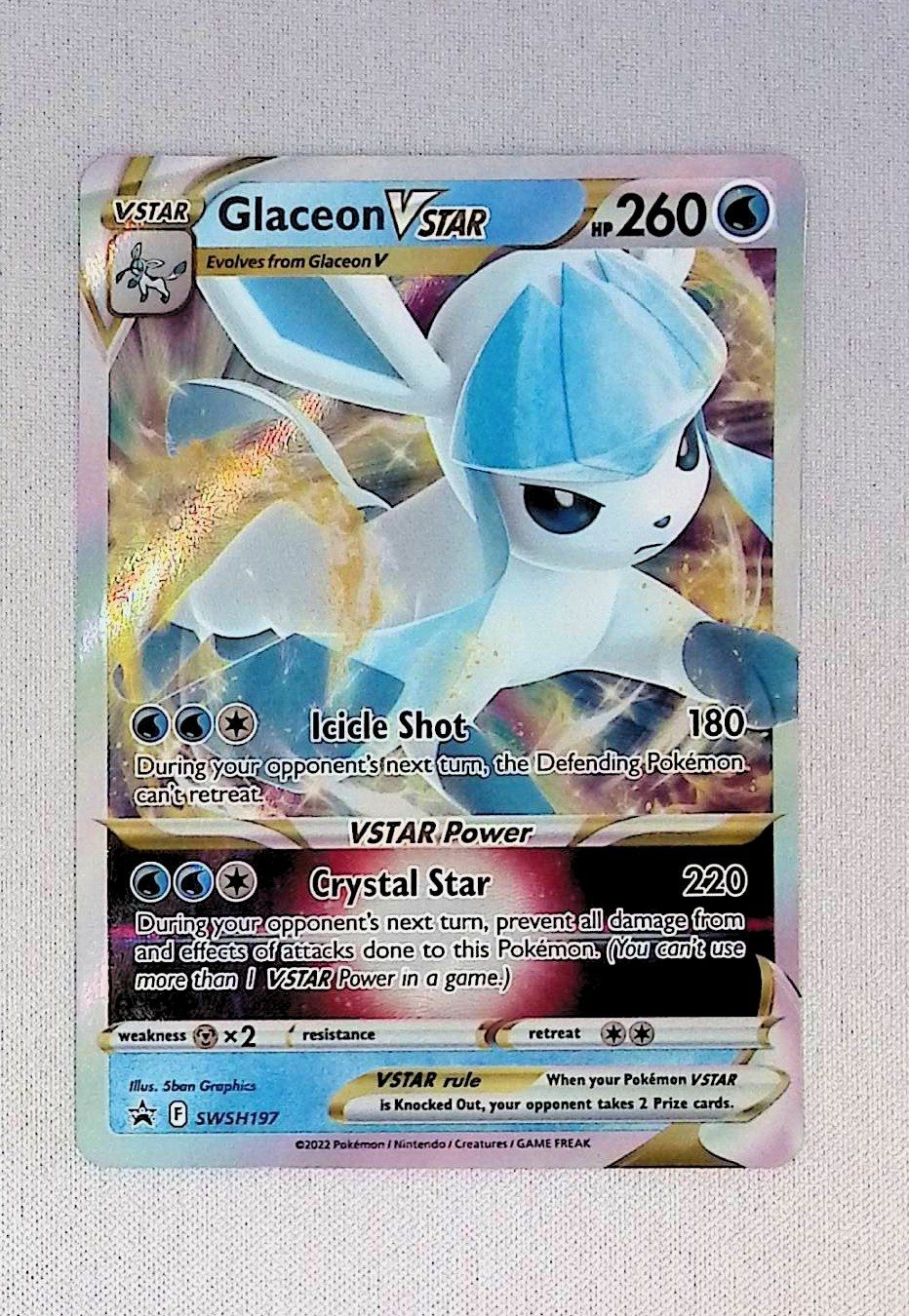 glaceon vstar - swsh197