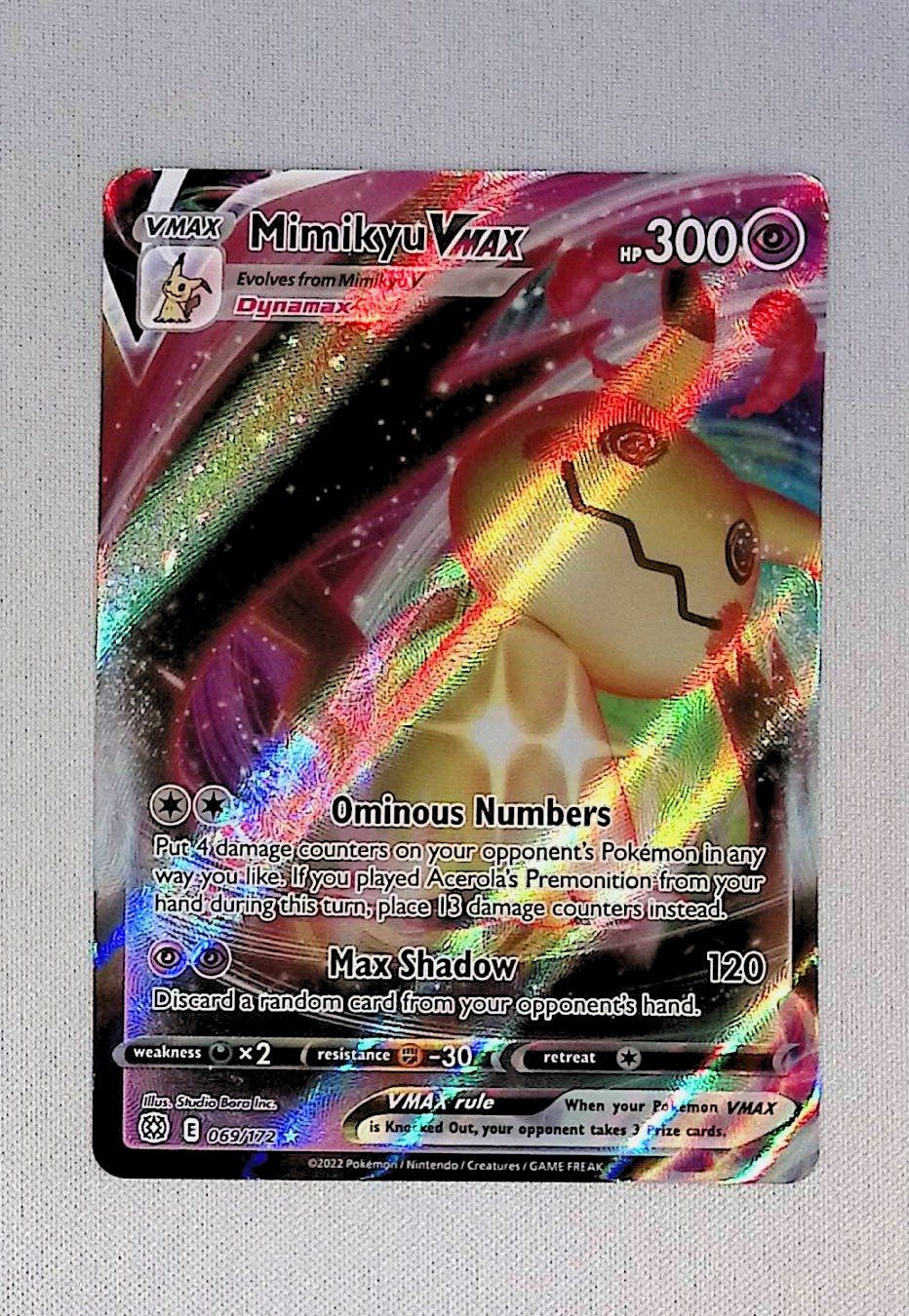 mimikyu vmax  069/172