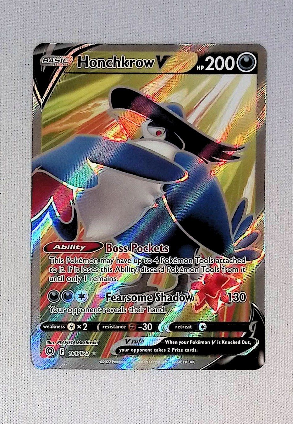 honchkrow v (full art)  161/172