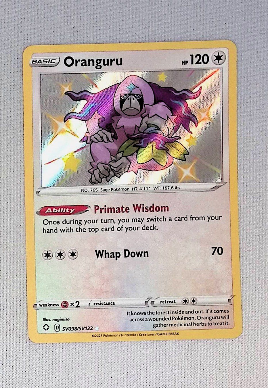 oranguru  sv098/sv122