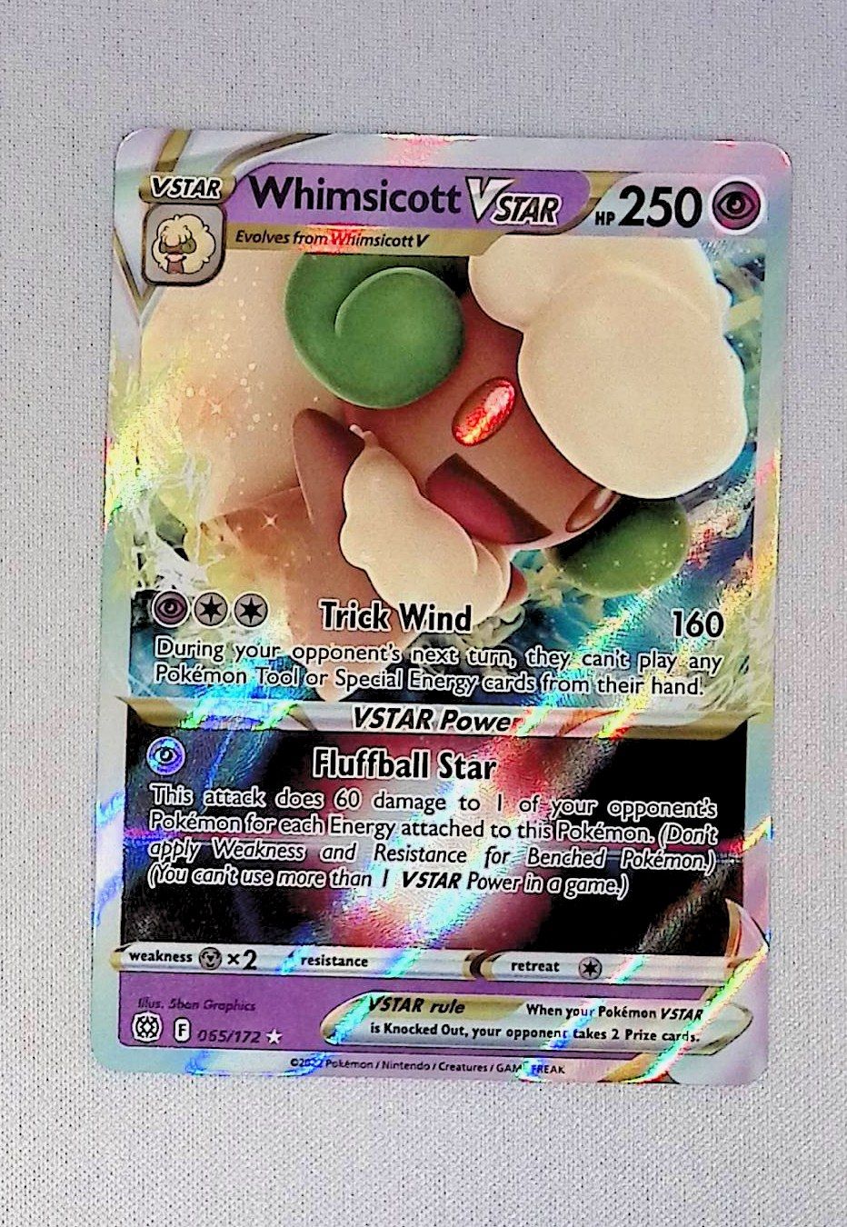 whimsicott vstar  065/172