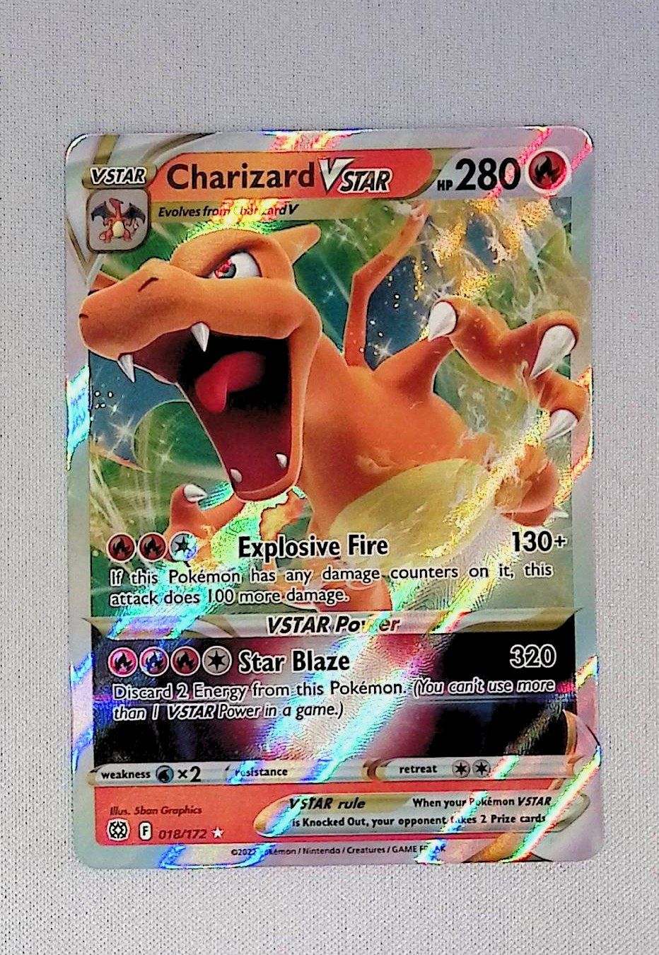 charizard vstar  018/172