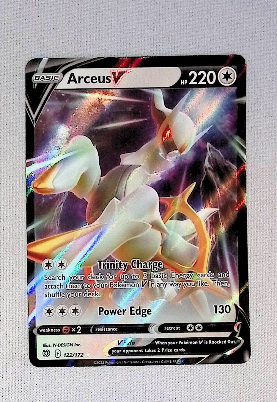 arceus v  122/172