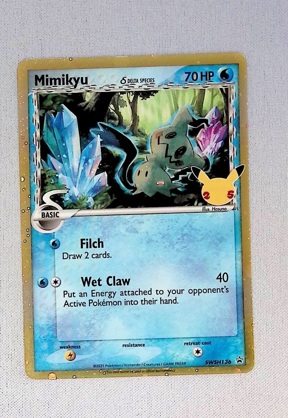mimikyu (delta species) - swsh136