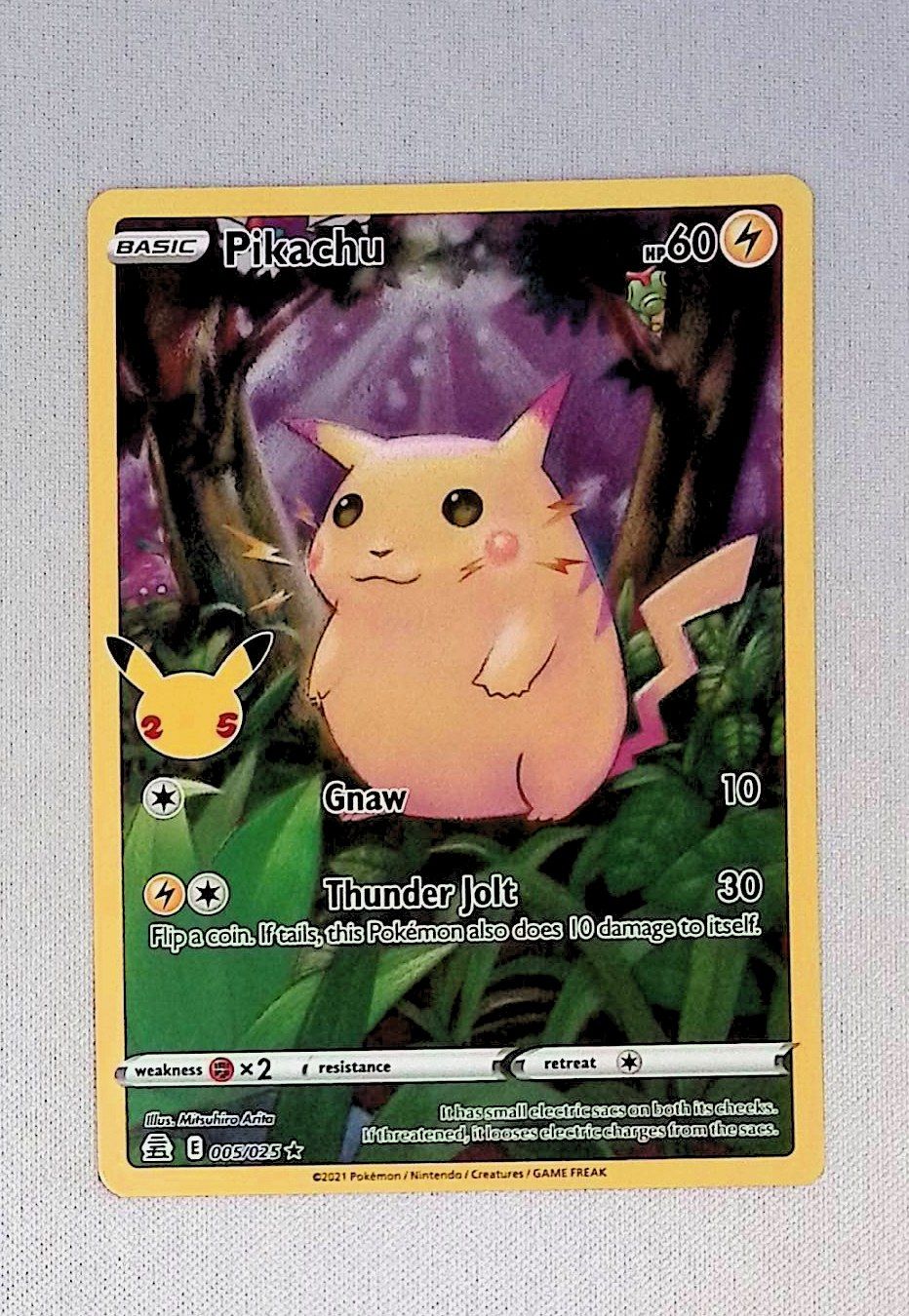 pikachu  005/025