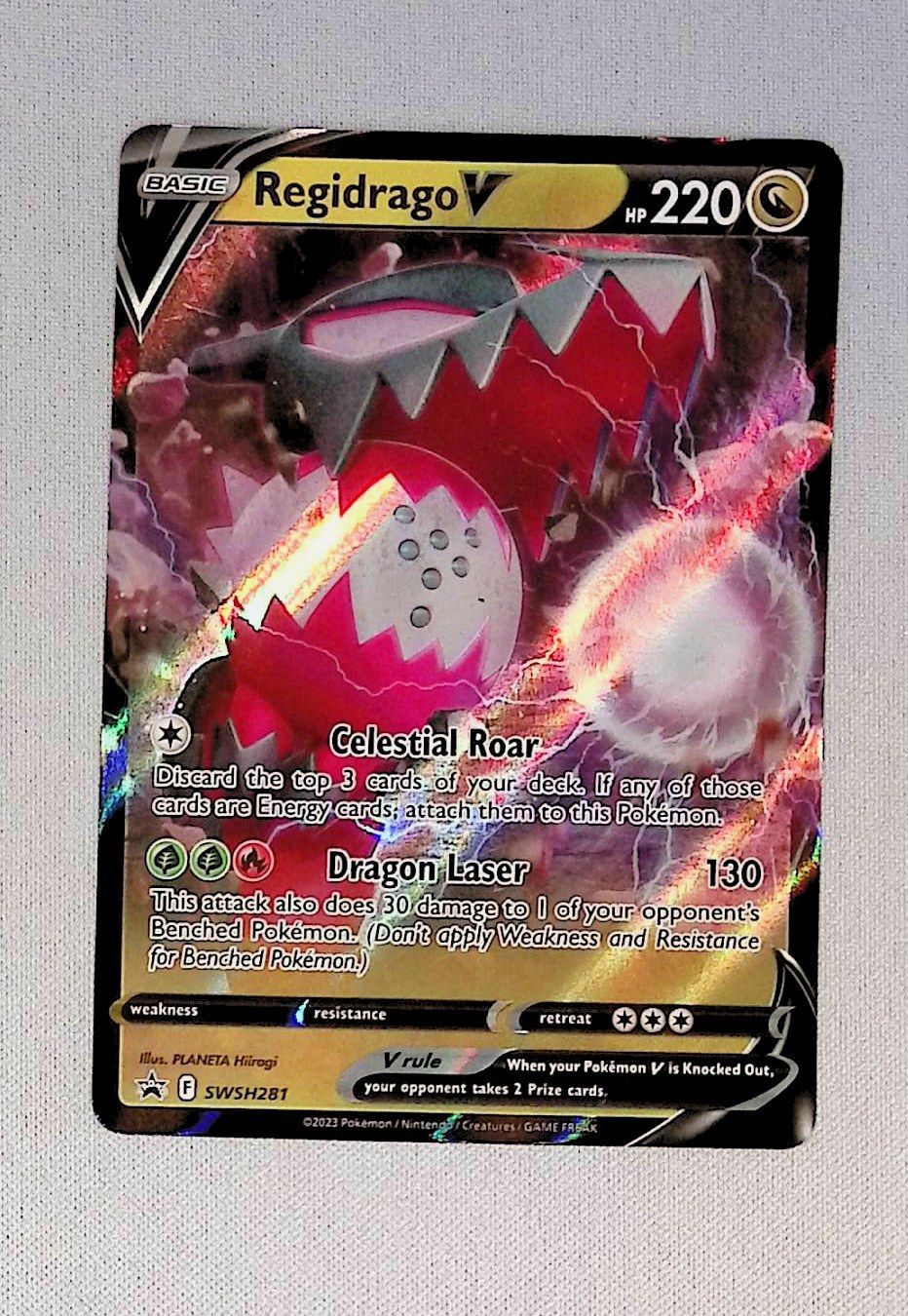 regidrago v - swsh281