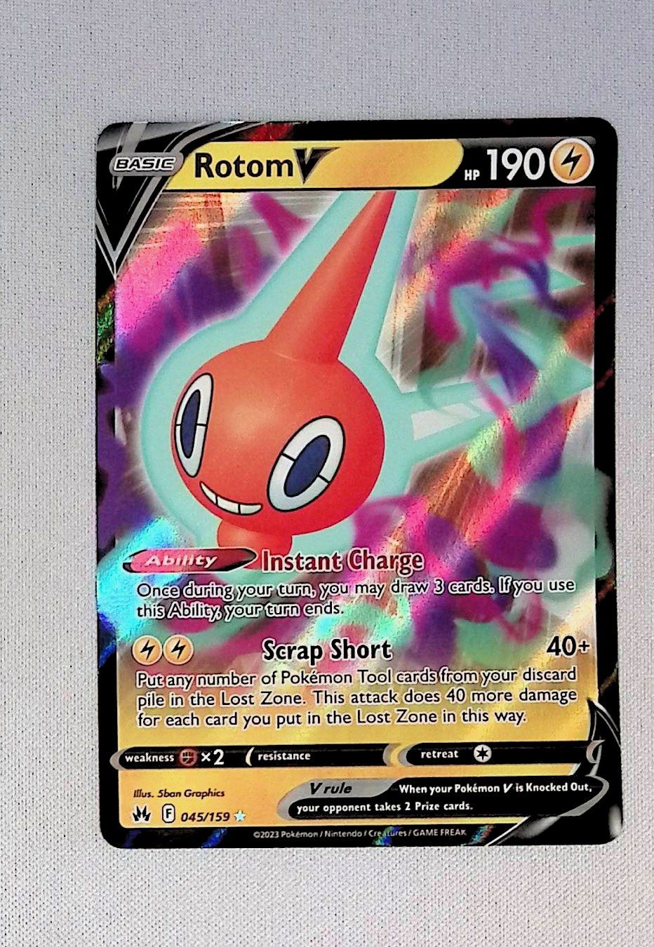rotom v  045/159