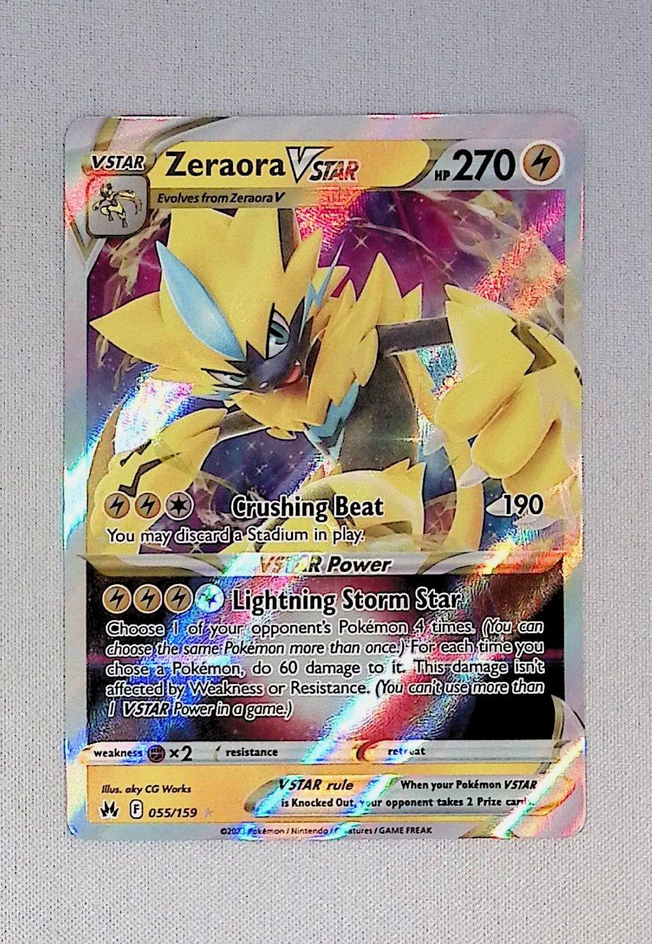 zeraora vstar  055/159