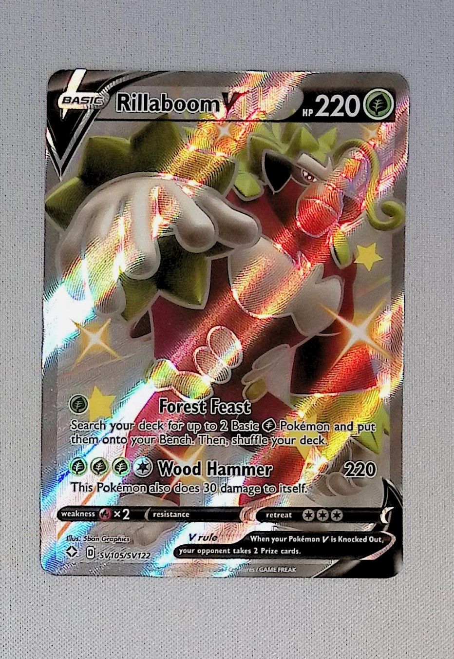 rillaboom v  sv105/sv122