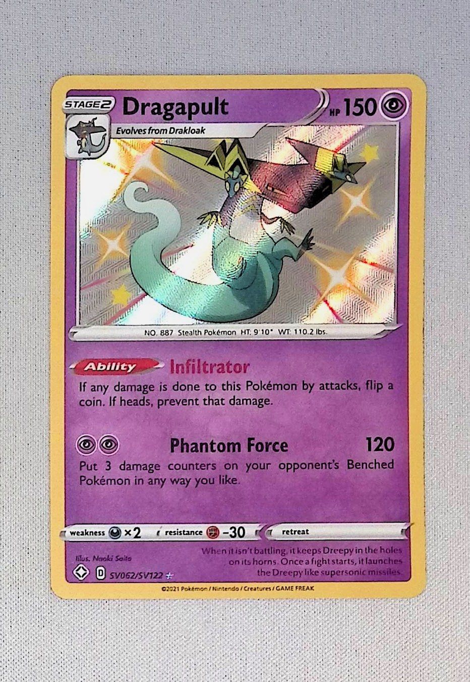 dragapult  sv062/sv122