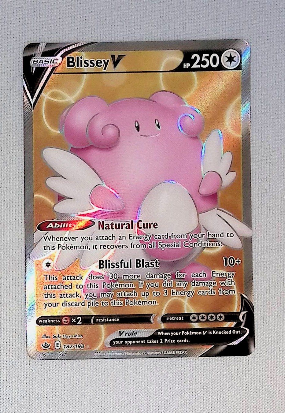 blissey v (full art)  182/198