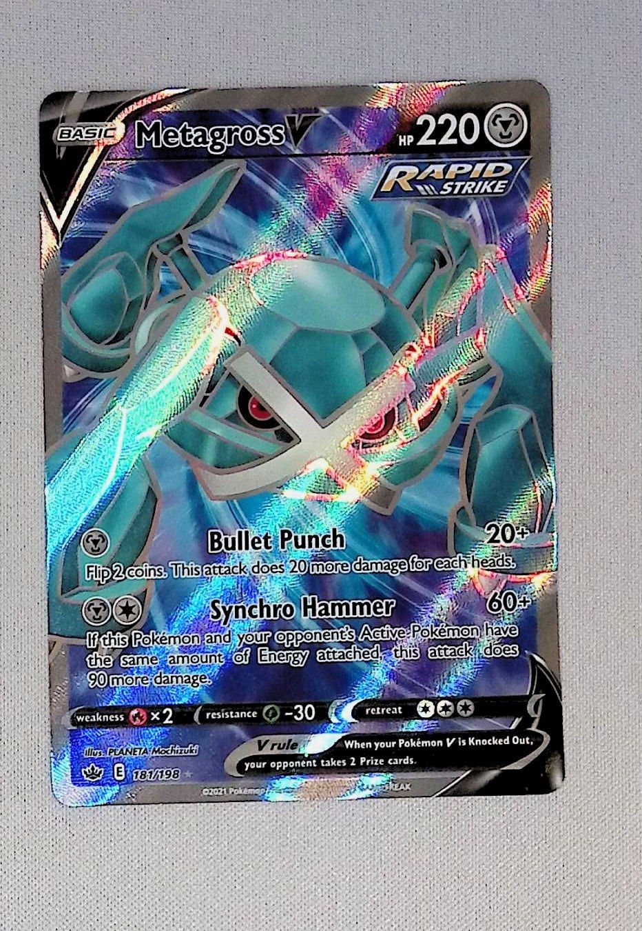 metagross v (full art)  181/198