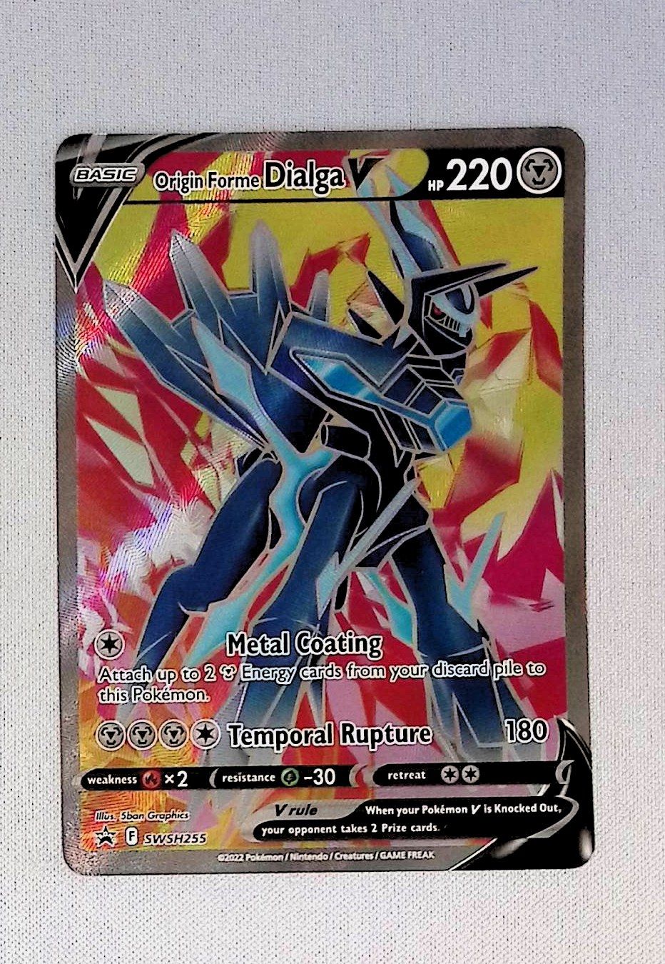 origin forme dialga v  swsh255