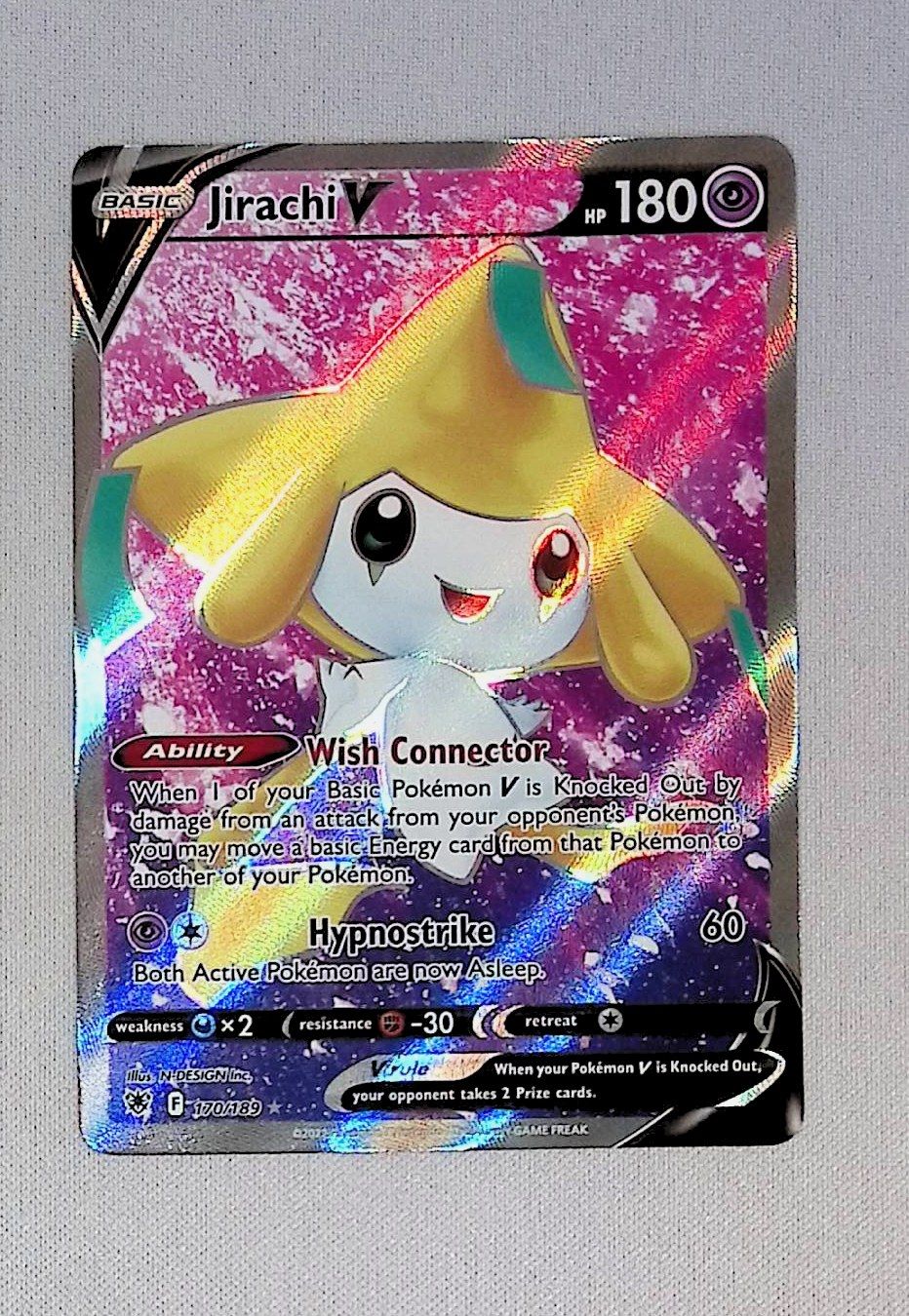 jirachi v (full art)  170/189