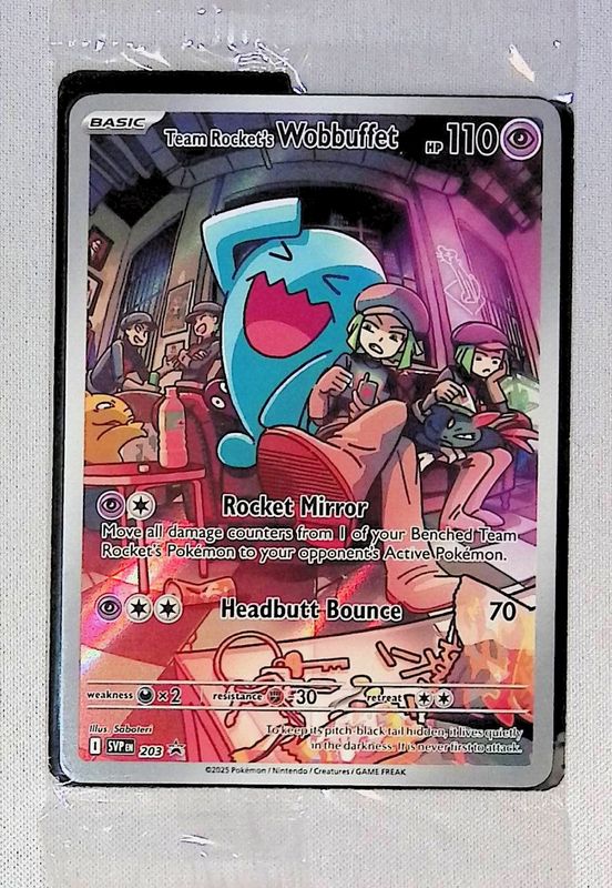 team rocket&#39;s wobbuffet  203
