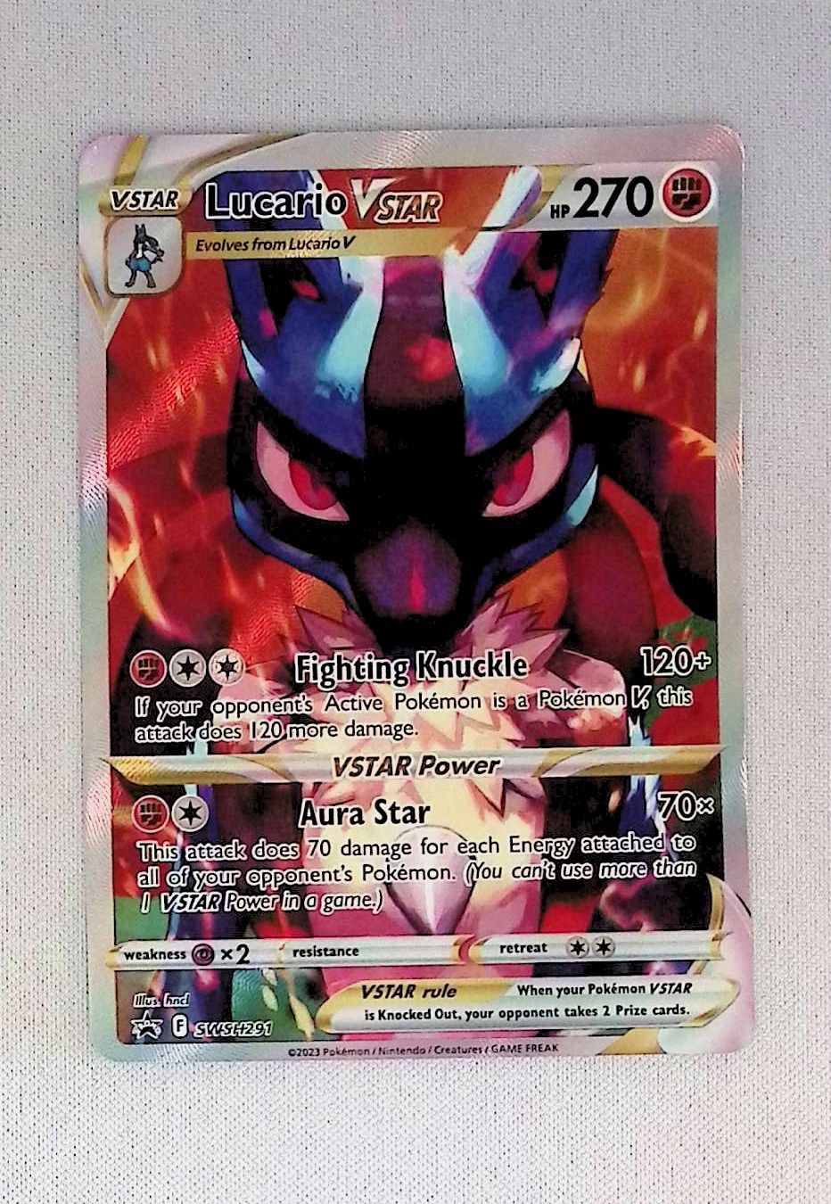 lucario vstar - swsh291