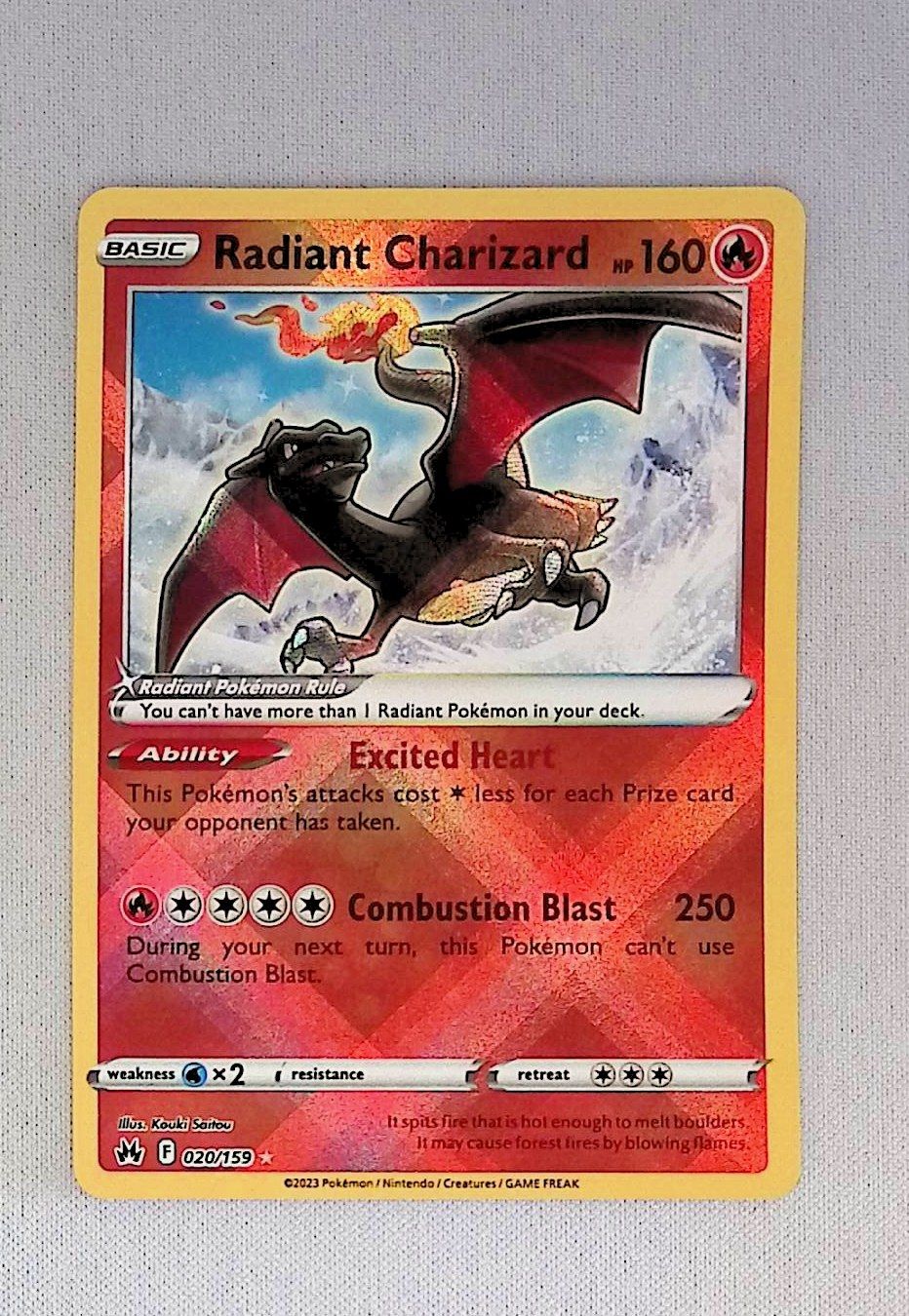 radiant charizard  020/159