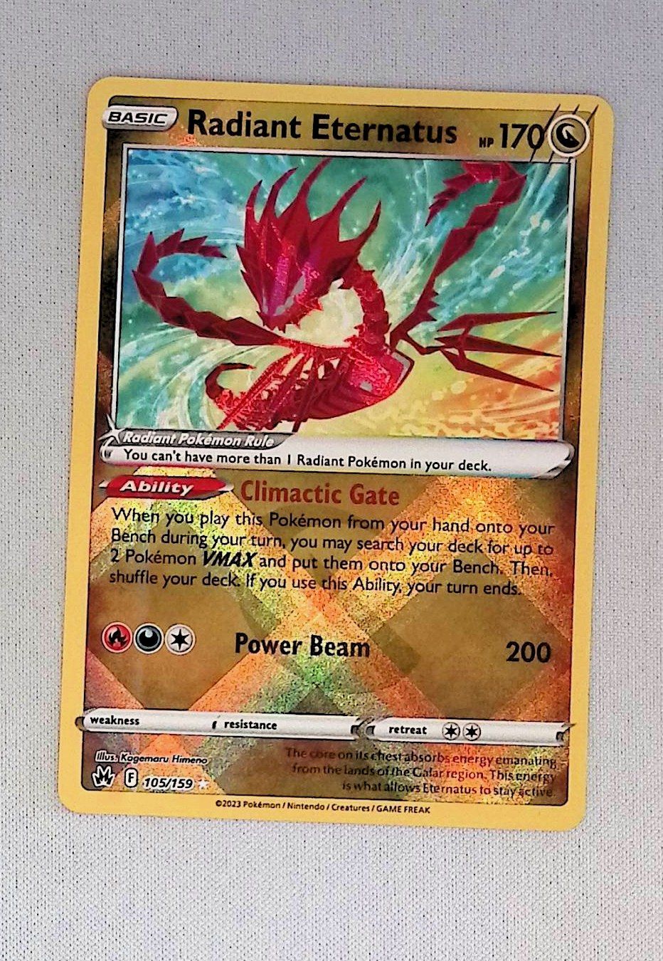 radiant eternatus  105/159