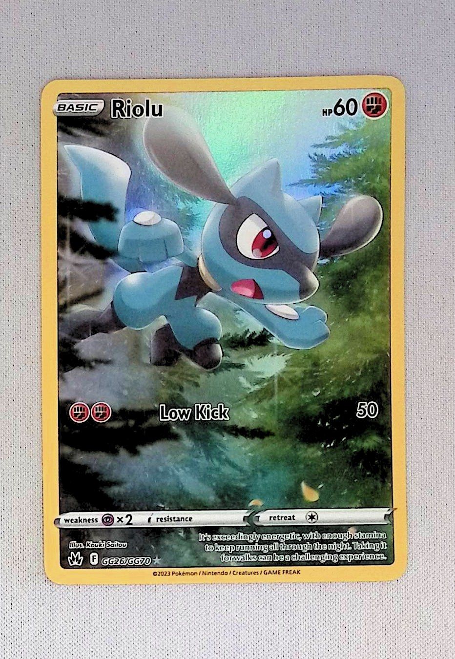 riolu  gg26/gg70
