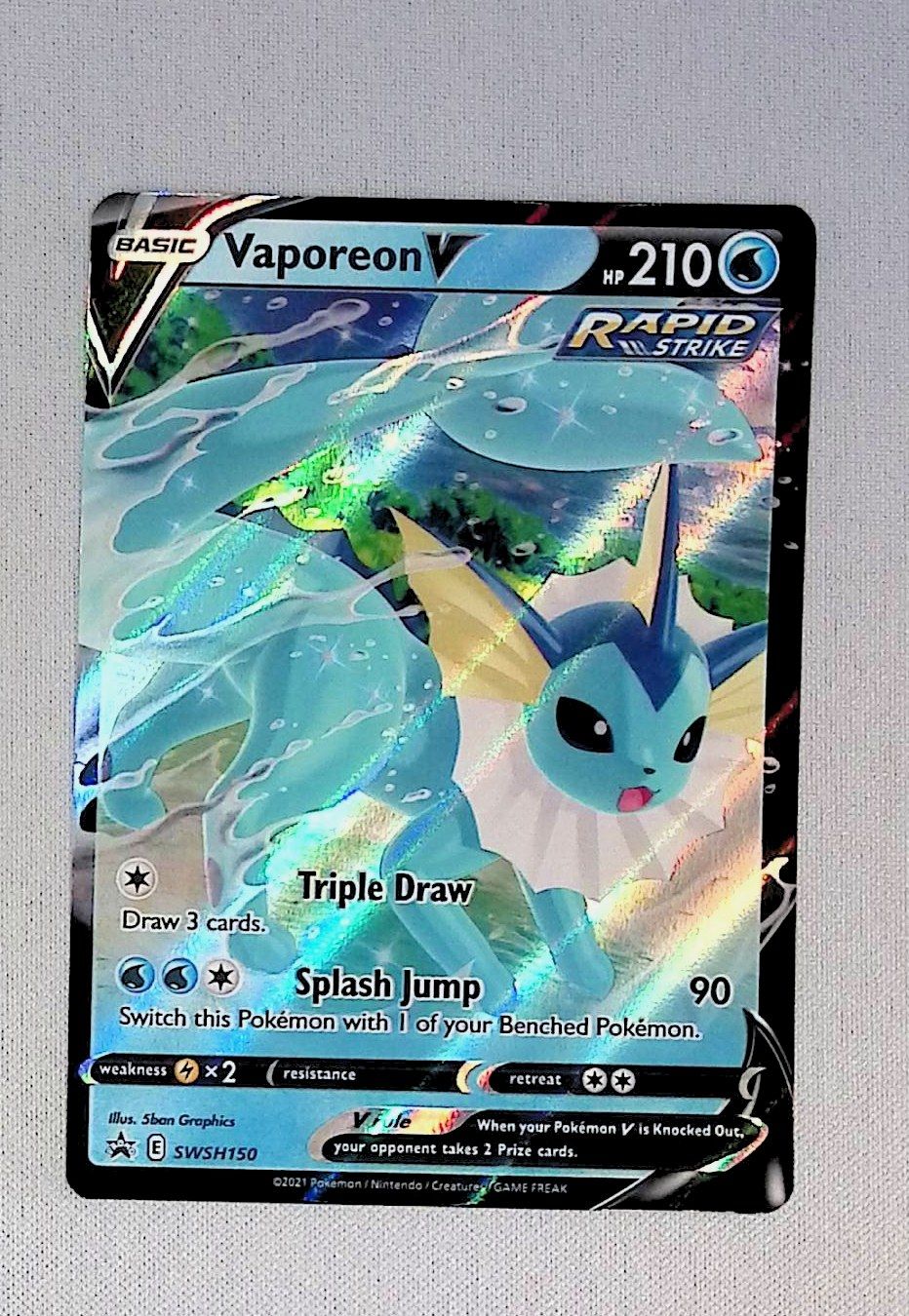 vaporeon v - swsh150