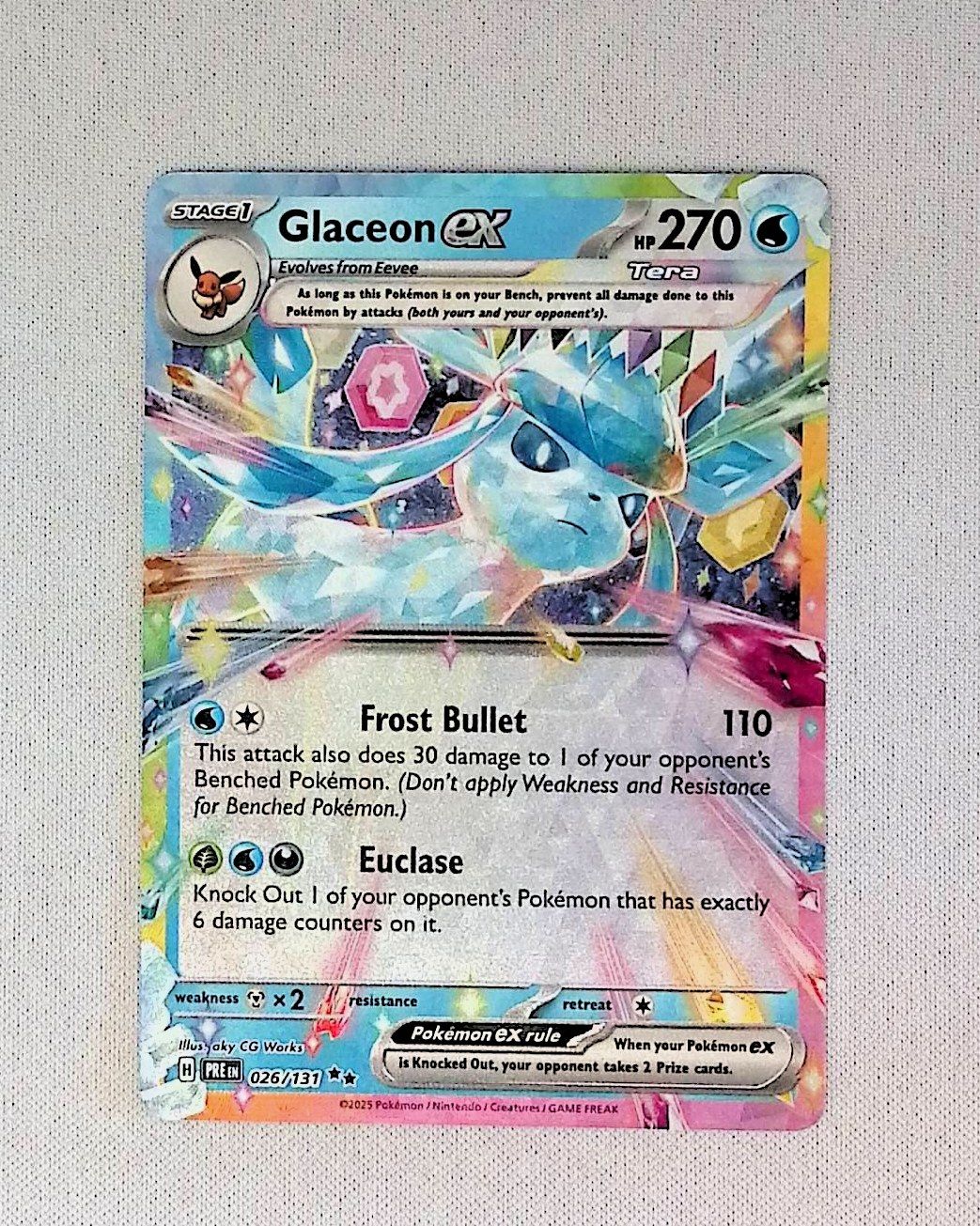 Glaceon ex - 026/131