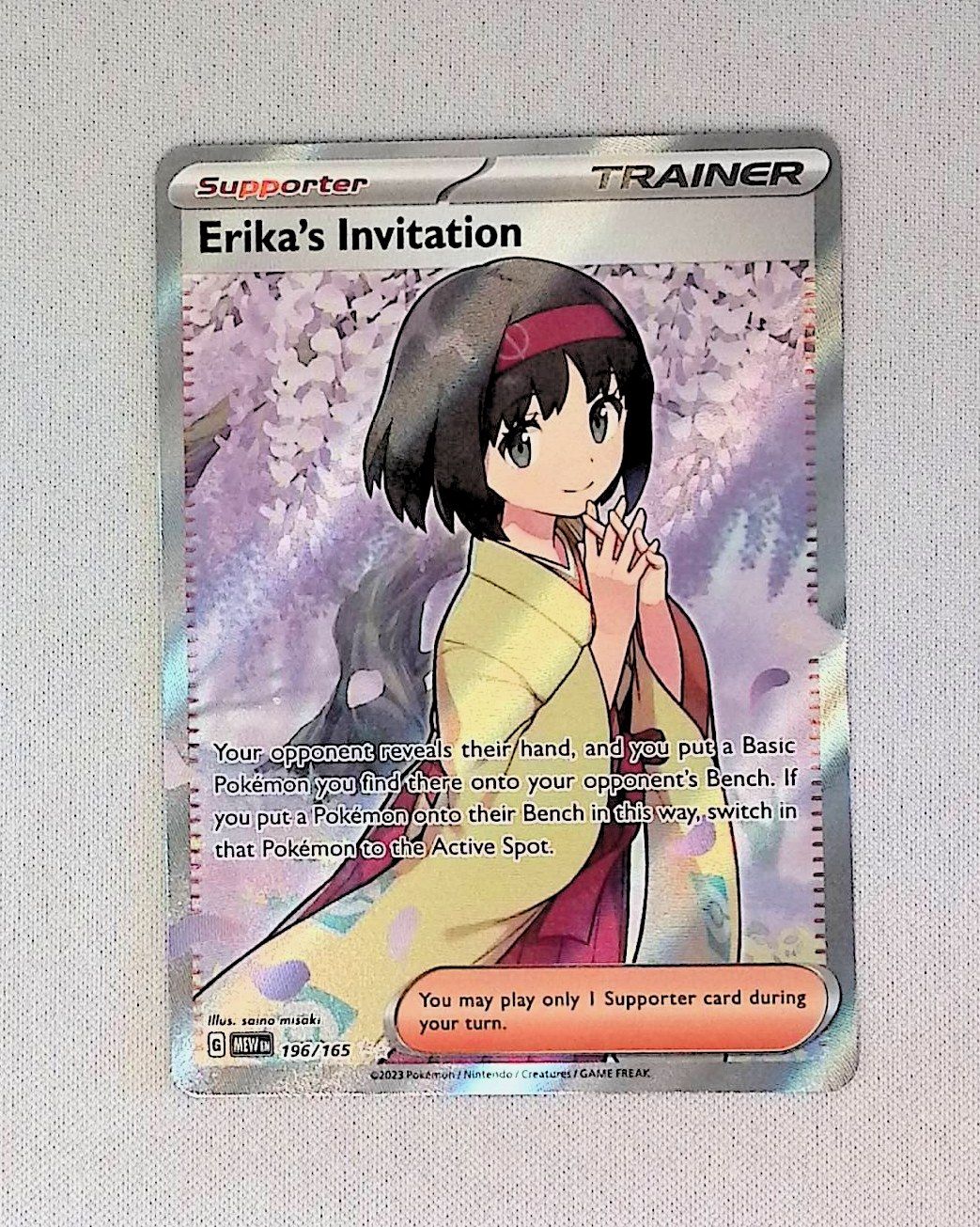 Erika&#39;s Invitation - 196/165