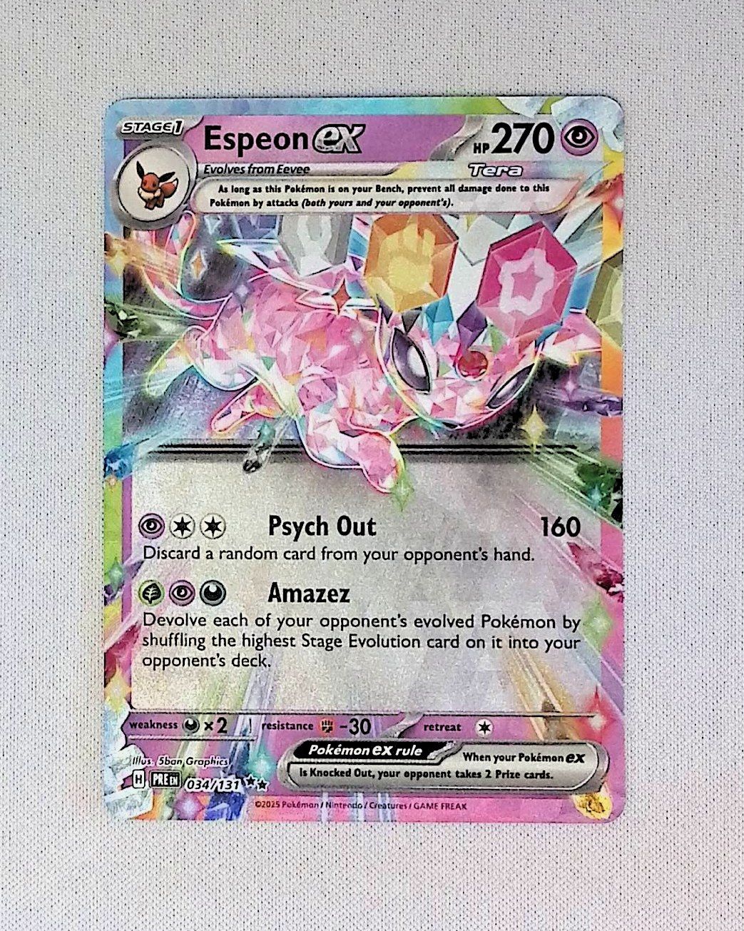 Espeon ex - 034/131