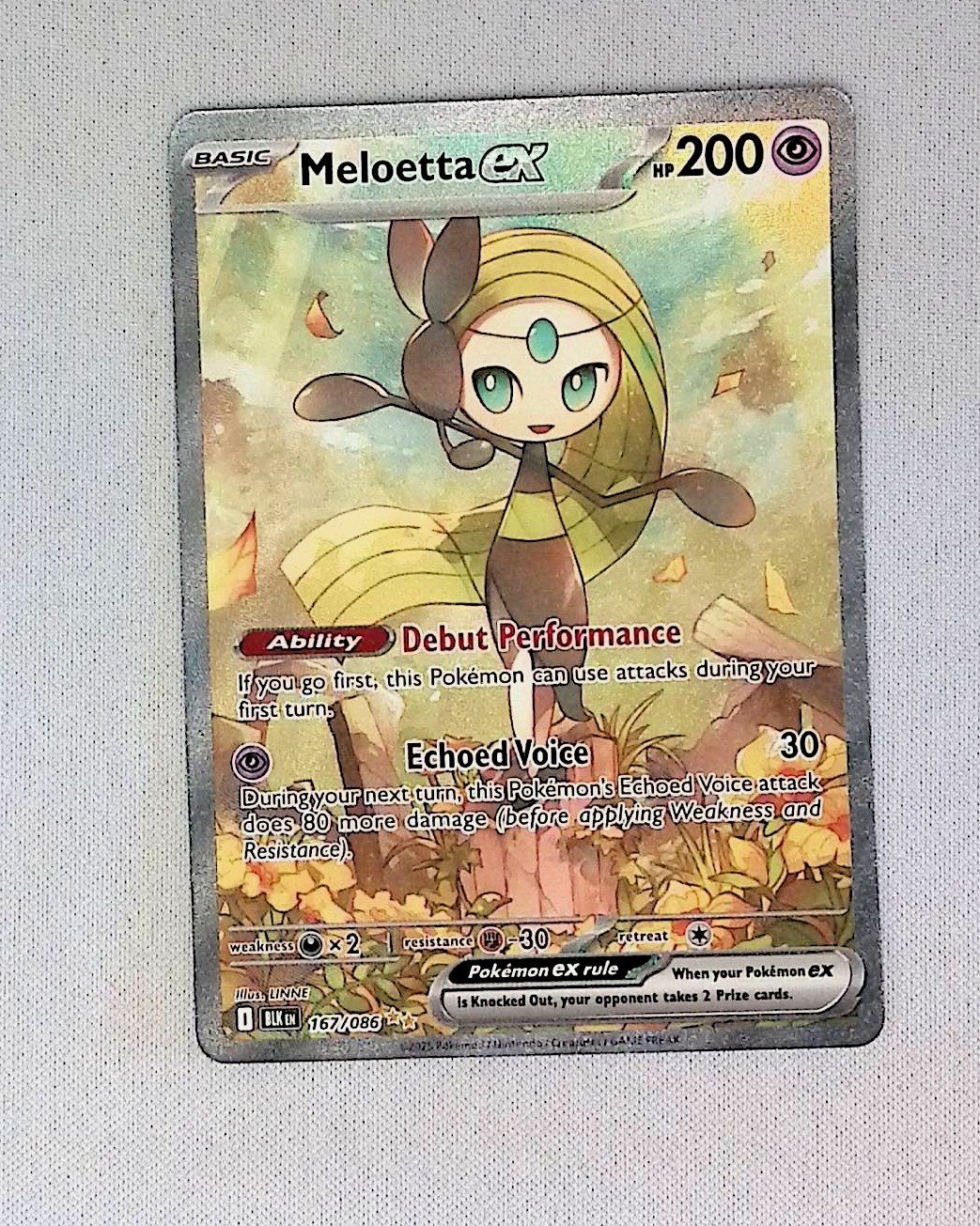 Meloetta ex - 167/086