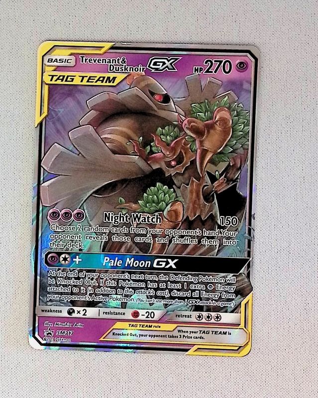 Trevenant &amp; Dusknoir GX - SM217