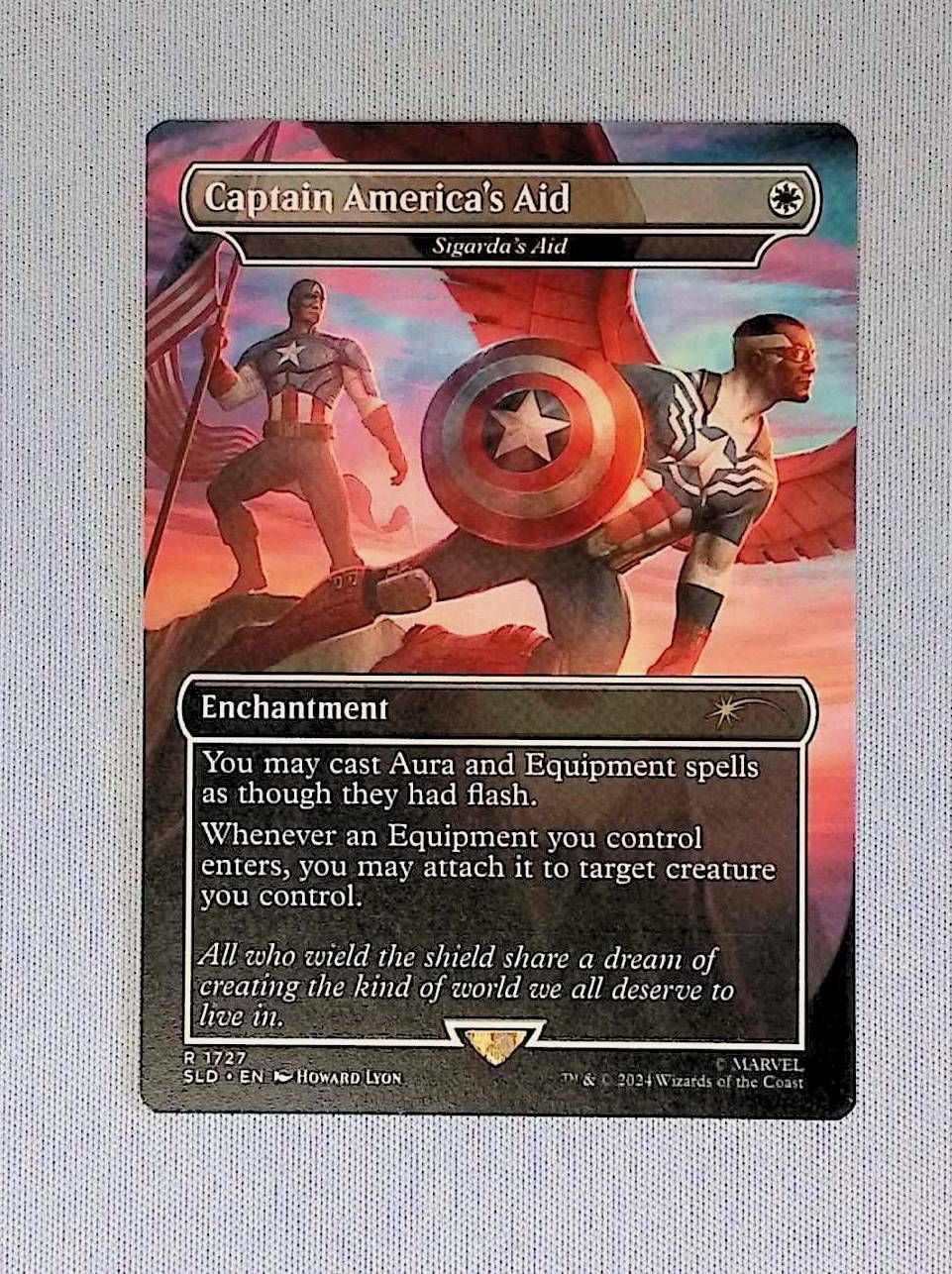 Captain America's Aid - Sigarda's Aid