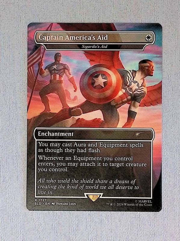 Captain America's Aid - Sigarda's Aid